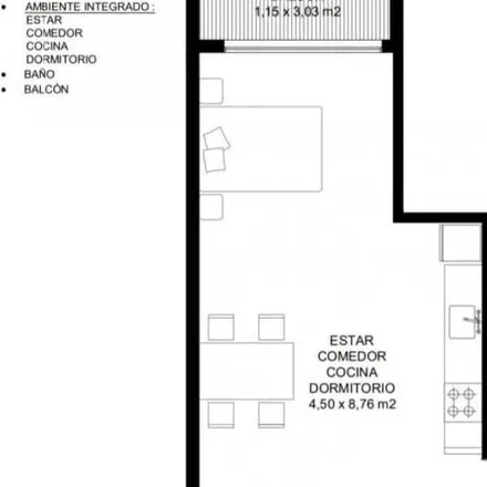 Buy this studio apartment on Balcarce 1352 in San Telmo, C1147 AAO Buenos Aires