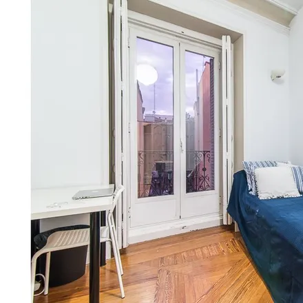 Rent this 6 bed room on Madrid in El Cogollo de la Descarga, Calle de la Lechuga
