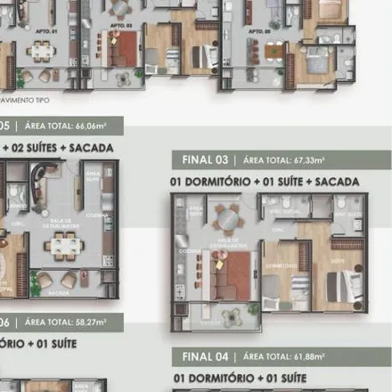 Buy this 2 bed apartment on Rua Peru in Nações, Balneário Camboriú - SC