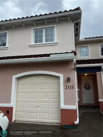 Rent this 3 bed townhouse on 2333 Southeast 5th Street in Santa Barbara Shores, Pompano Beach