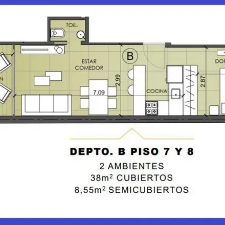 Buy this 1 bed apartment on Muñiz 908 in Boedo, C1233 ABZ Buenos Aires