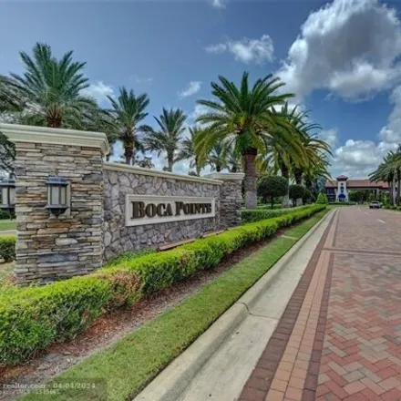 Buy this 3 bed condo on 7432 La Paz Court in Boca Pointe, Palm Beach County