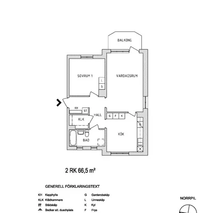 Rent this 2 bed apartment on Idrottsallén in 806 49 Gävle, Sweden