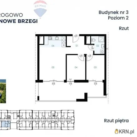 Buy this 3 bed apartment on unnamed road in 72-330 Rogowo, Poland