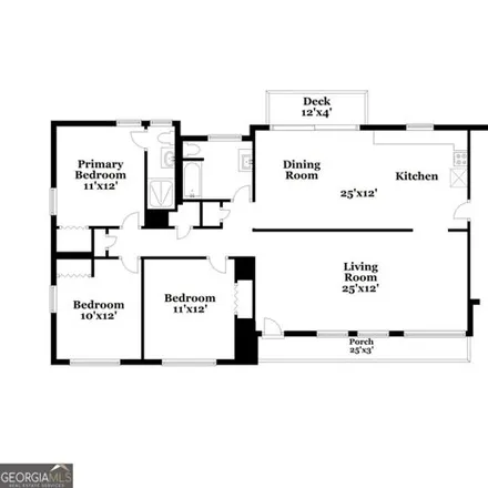 Image 2 - 1227 Valerie Woods Drive, DeKalb County, GA 30083, USA - House for rent