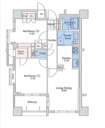 Image 2 - unnamed road, Chidori 1-chome, Ota, 146-0082, Japan - Apartment for rent