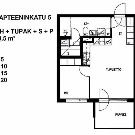 Rent this 2 bed apartment on Kapteeninkatu 5 in 15140 Lahti, Finland