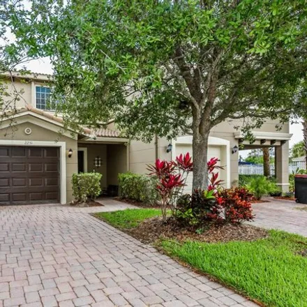 Buy this 2 bed townhouse on 2261 Portsmouth Lane in Port Saint Lucie, FL 34953