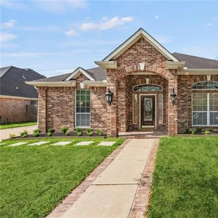 Rent this 4 bed house on 2074 Baker Trail in Harris County, TX 77094