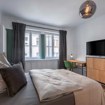 Rent this 1 bed apartment on Stubaier Straße 12 in 70327 Rotenberg Stuttgart, Germany