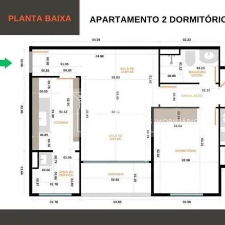 Buy this 2 bed apartment on Bloco B in Rua Jamil Cury 20, Vila Industrial