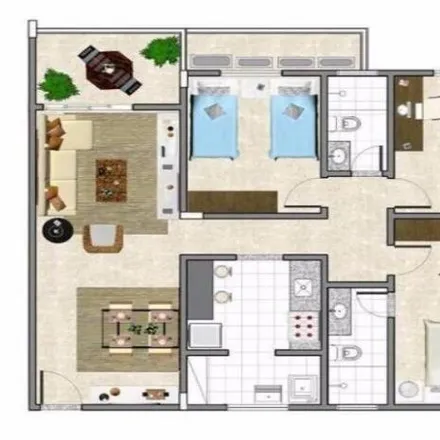 Buy this 3 bed apartment on ALT Internet in Rua Silva Ramos, Centro