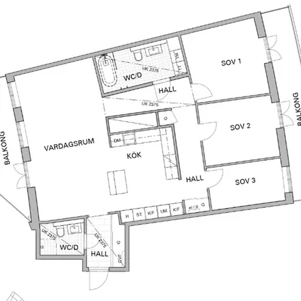 Rent this 4 bed apartment on E in Basgången, 114 43 Stockholm
