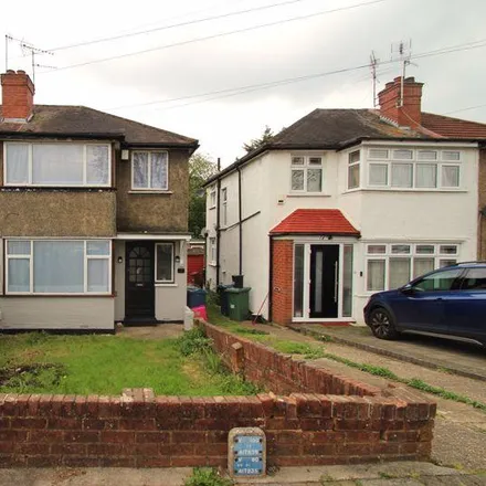 Rent this 3 bed duplex on Twyford Road in London, HA2 0SN