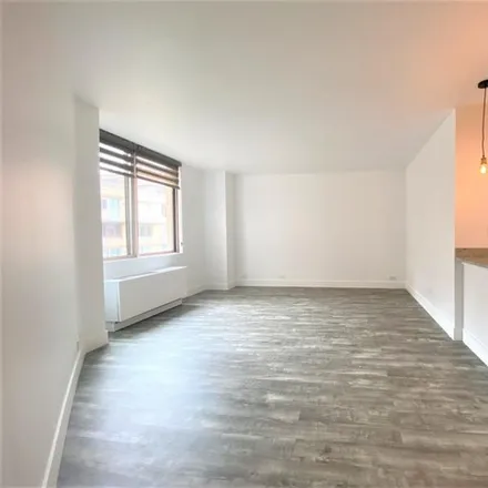 Rent this studio apartment on Worldwide Plaza in West 50th Street, New York