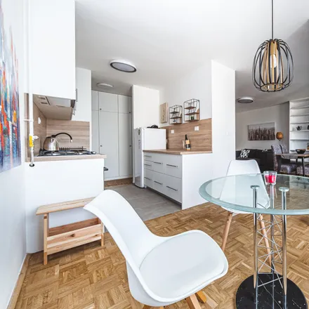 Rent this 1 bed apartment on Zagrebačka avenija in 10124 Zagreb, Croatia