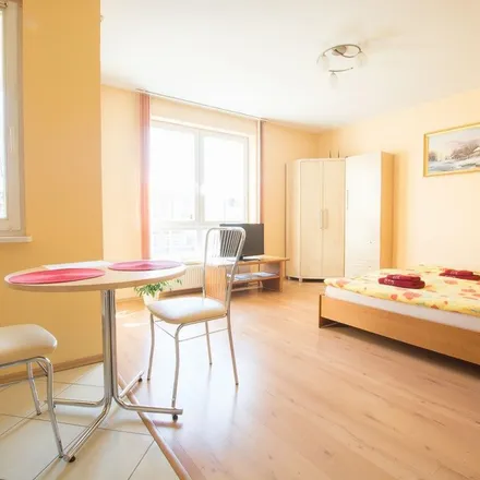 Rent this 1 bed apartment on Archikatedra pw. Świętego Jakuba Apostoła in Świętego Jakuba 5, 70-543 Szczecin