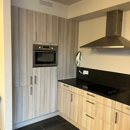 Rent this 2 bed apartment on Stationsstraat 8A in 3320 Hoegaarden, Belgium
