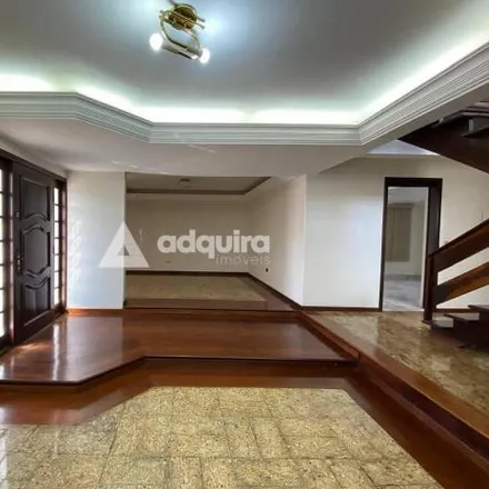 Rent this 4 bed house on Rua Maquinista Eleodoro Jacinto in Oficinas, Ponta Grossa - PR