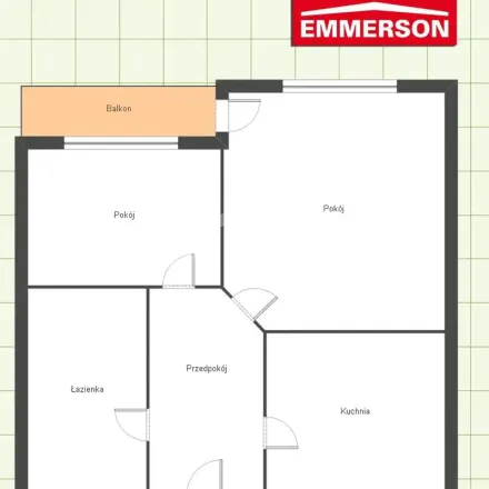 Rent this 2 bed apartment on Miedziana 3A in 00-814 Warsaw, Poland