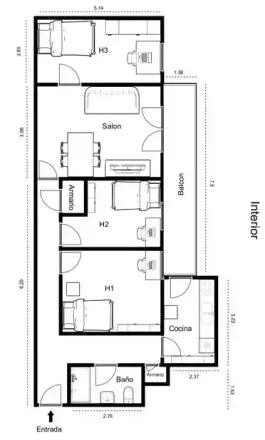 Image 8 - Madrid, Calle de Cebreros, 28011 Madrid - Room for rent