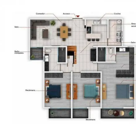 Rent this 3 bed apartment on Calle Florida in Alcazar, 20983 Maravillas
