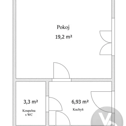 Rent this 1 bed apartment on Akvaristika Josef Vala in Merhautova 57, 613 00 Brno