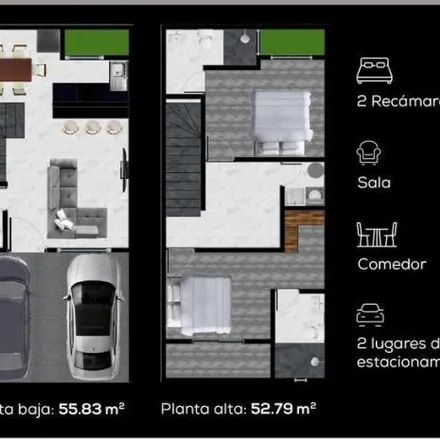 Buy this 2 bed house on Avenida Emilio Carranza in 90357 Apizaco, TLA