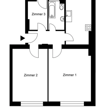 Rent this 3 bed apartment on Sonnenhof in Bietzkestraße, 10315 Berlin