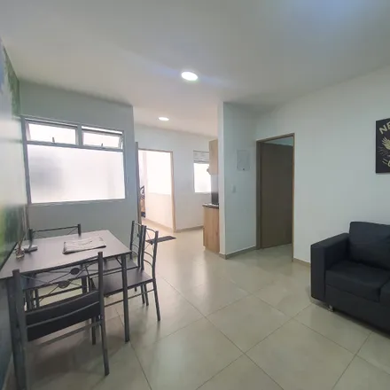 Rent this 2 bed apartment on Colegiatura Colombiana de Cosmetologia y Cosmiatria in Carrera 77, Comuna 11 - Laureles-Estadio