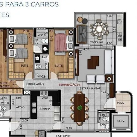 Buy this 3 bed apartment on VB/exteriores in Avenida Doutor Antônio Gomes de Barros 3955, Jatiúca