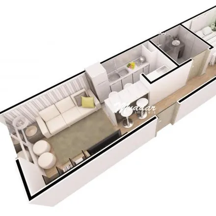 Buy this 1 bed apartment on Rua Portácio Hoffmann in Esplanada, Caxias do Sul - RS