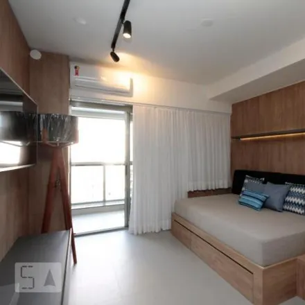 Rent this 1 bed apartment on Edifício Setin Downtown in Praça da República 411, República