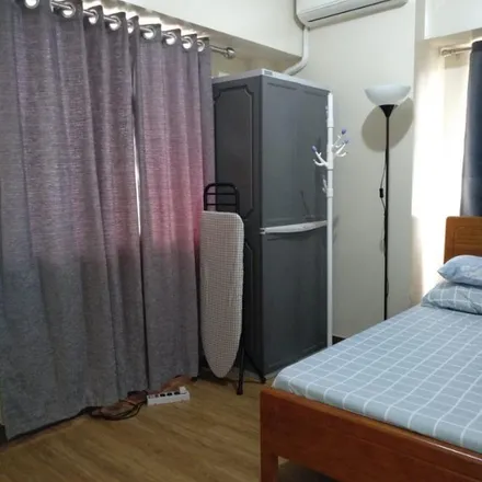 Rent this 1 bed apartment on One Castilla Place in Castilla Street, New Manila