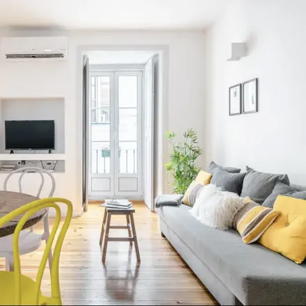 Rent this 2 bed apartment on Pátio da Galega in 1200-070 Lisbon, Portugal