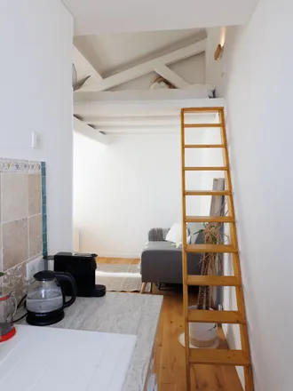 Rent this 1 bed apartment on 6bis Rue Ravignan in 75018 Paris, France