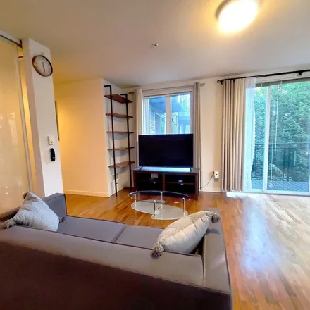 Rent this 1 bed apartment on Trio Condos in Western Avenue, Seattle