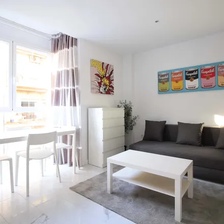 Rent this studio apartment on Calle de Ramón Luján in 28026 Madrid, Spain