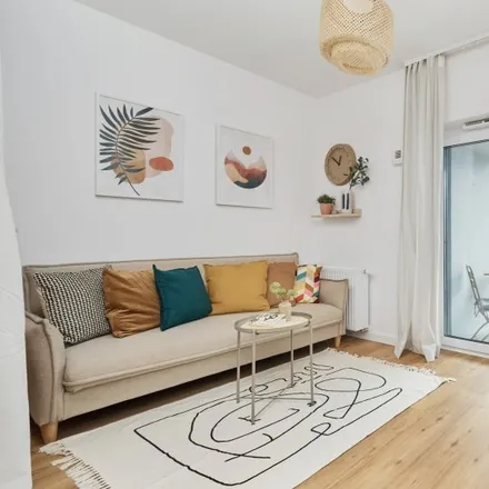 Rent this 1 bed apartment on Millennium Tower I in Strzegomska 42c, 53-611 Wrocław