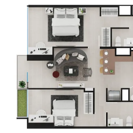Rent this 2 bed apartment on Aparcamiento subterráneo in Avenida Ricardo Rivera Navarrete, San Isidro