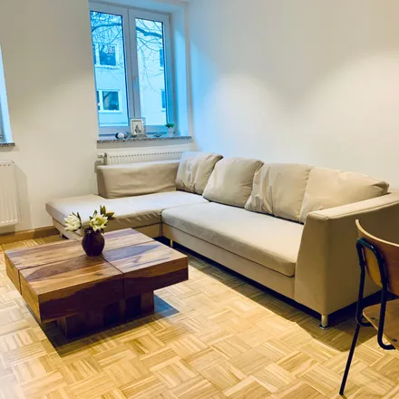 Rent this 1 bed apartment on Hiltenspergerstraße 20 in 80798 Munich, Germany