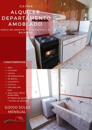 Image 2 - Avenida Bolognesi, Cayma, Cayma 04100, Peru - Apartment for rent