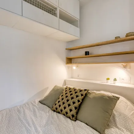 Rent this 1 bed apartment on 52 Avenue Secrétan in 75019 Paris, France