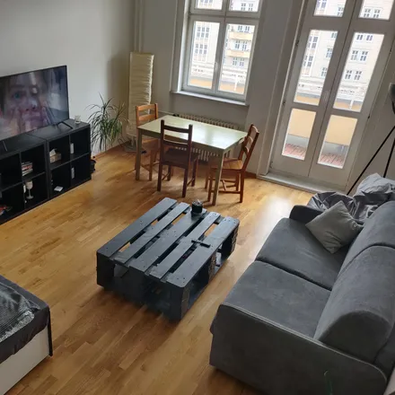 Rent this 3 bed apartment on Karl-Marx-Allee 61 in 10243 Berlin, Germany