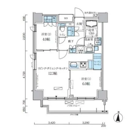Image 2 - unnamed road, Chitose 1-chome, Sumida, 130-0025, Japan - Apartment for rent