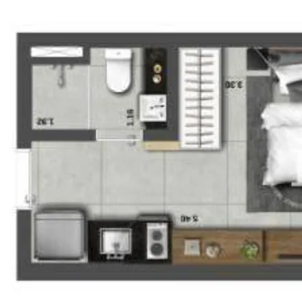 Buy this 1 bed apartment on Alameda dos Jurupis 727 in Indianópolis, São Paulo - SP