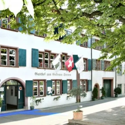 Rent this studio townhouse on Gasthof zum Goldenen Sternen in St. Alban-Rheinweg 70, 4052 Basel