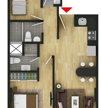 Buy this 2 bed apartment on Calle Nicolás de Piérola in San Miguel, Lima Metropolitan Area 15087