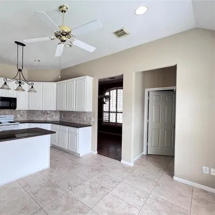 Rent this 3 bed house on Hardscrabble Drive in Fort Bend County, TX 77494