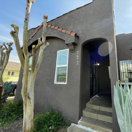 Rent this 1 bed apartment on 2684 Cimarron Street in Los Angeles, CA 90018